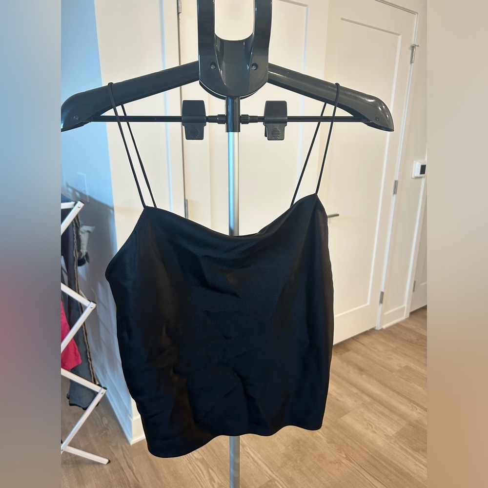 Alice + Olivia Harmon Slip / Camisole in Black (Tag Attached)